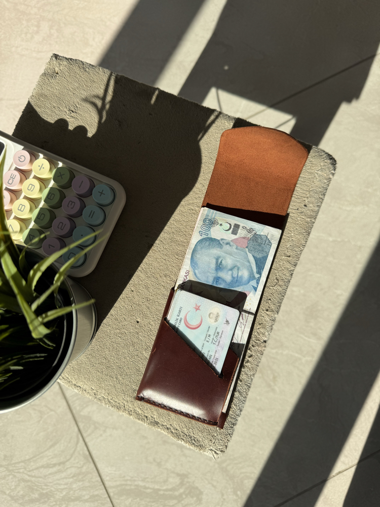 FLC WALLET BURGUNDY