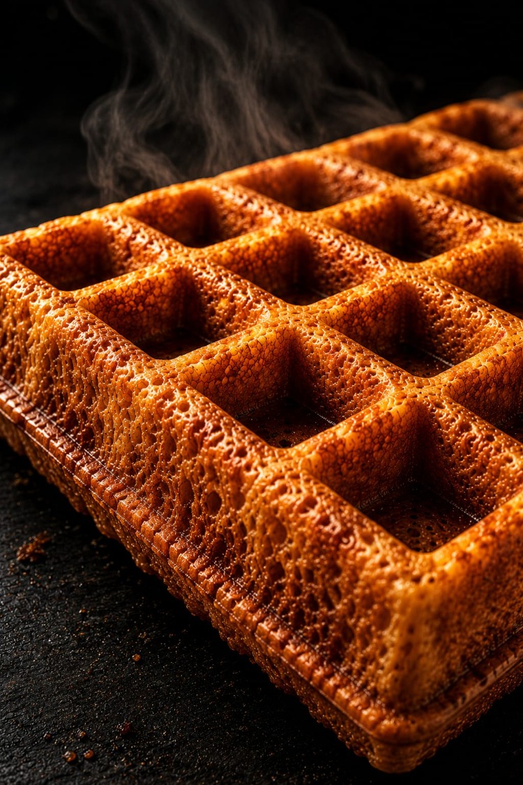 GLUTENSİZ WAFFLE TABANI - 55 gr