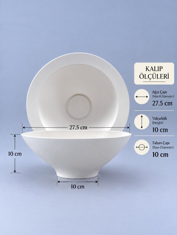 FO-0001 Büyük Salata Kasesi 