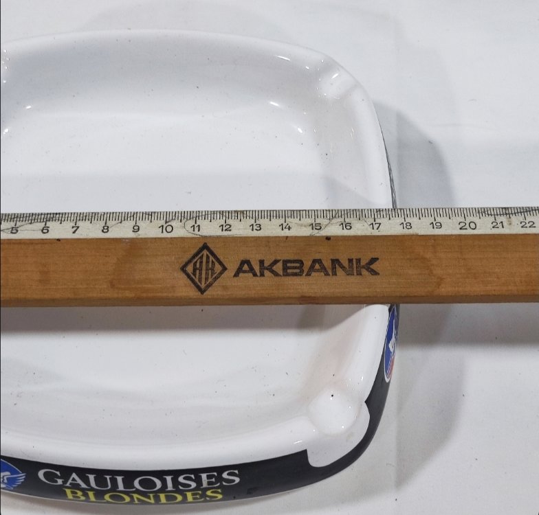 Koleksiyonluk Gauloises Kül Tablası 