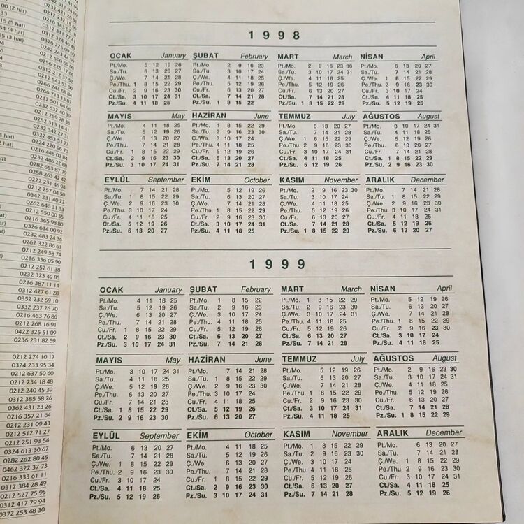 Osmanlı Bankası 90'lar Ajanda