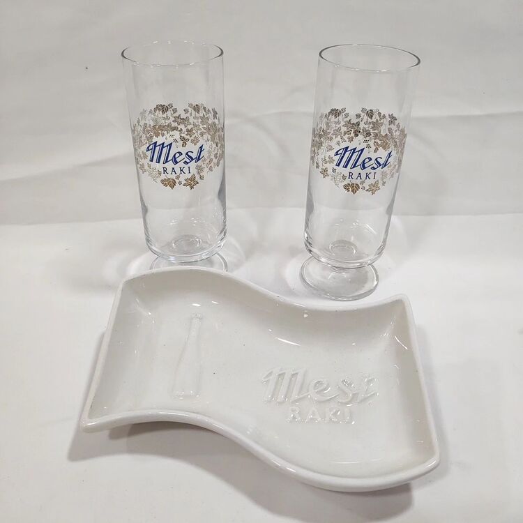 Mest Kadeh Ve Peynir Tabağı 
