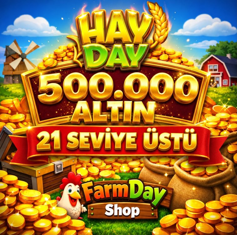 500.000 ALTIN ➠ 21 SEVİYE VE ÜSTÜ