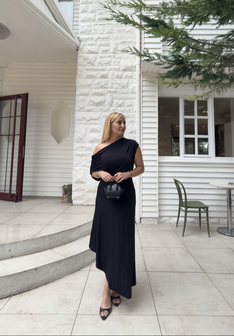 Sandy Kumaş Elbise 