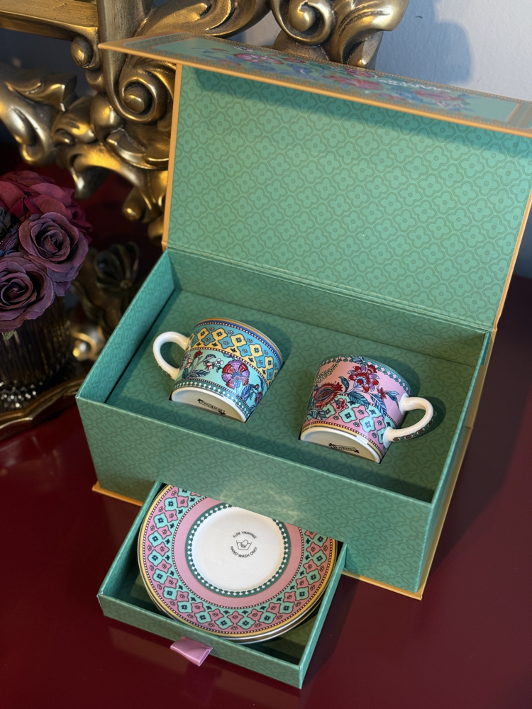 Royking Flower of life 2 li fincan takımı