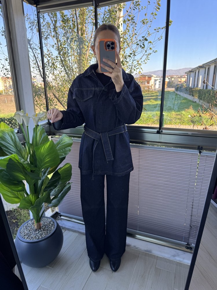 Denim takım