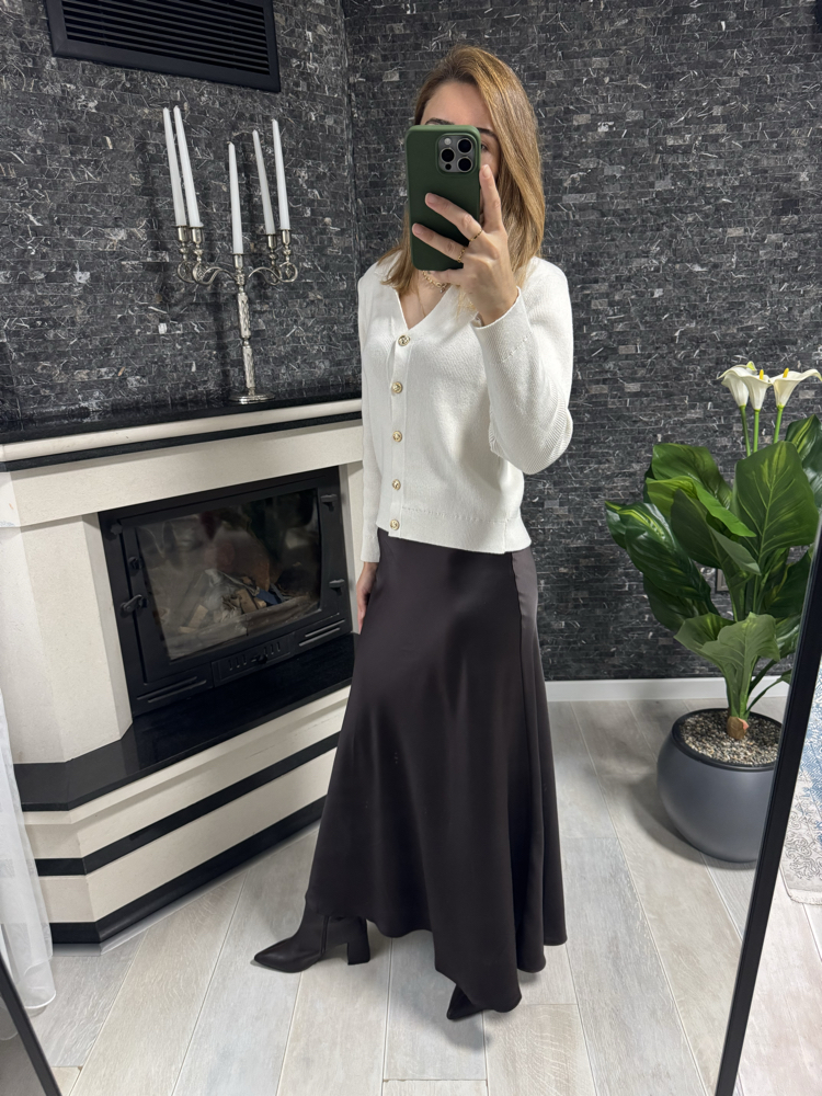 Acı kahve saten etek