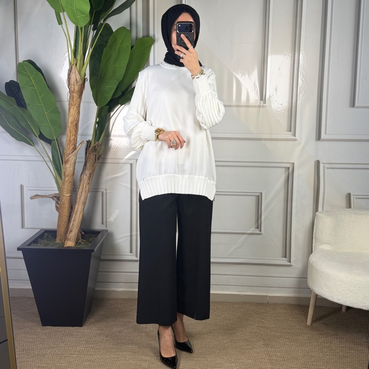 Ghisa Şifon Mix Triko Tunik
