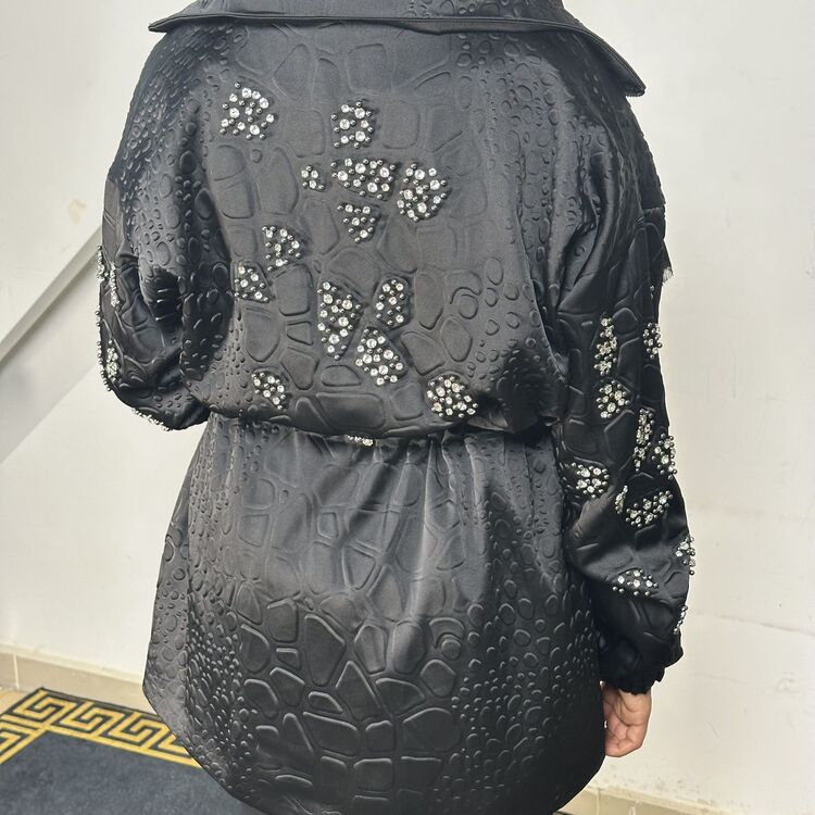 my312 desenli taşlı kap
