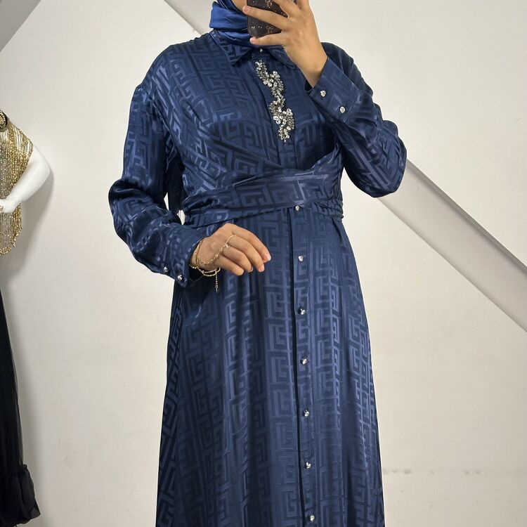 my312 jakar bağlamalı elbise