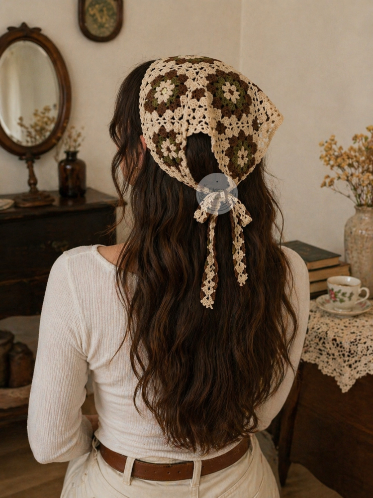 Bohem Örgü Bandana