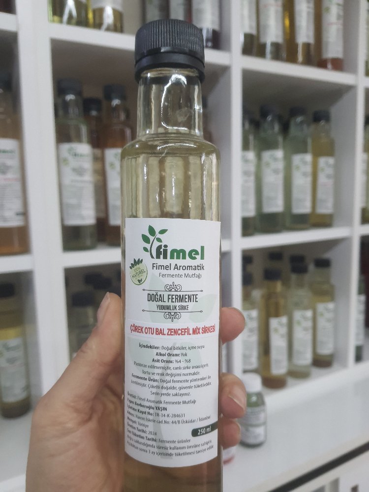 Çörek Otu Zencefil bal Mix Sirkesi  250 cc