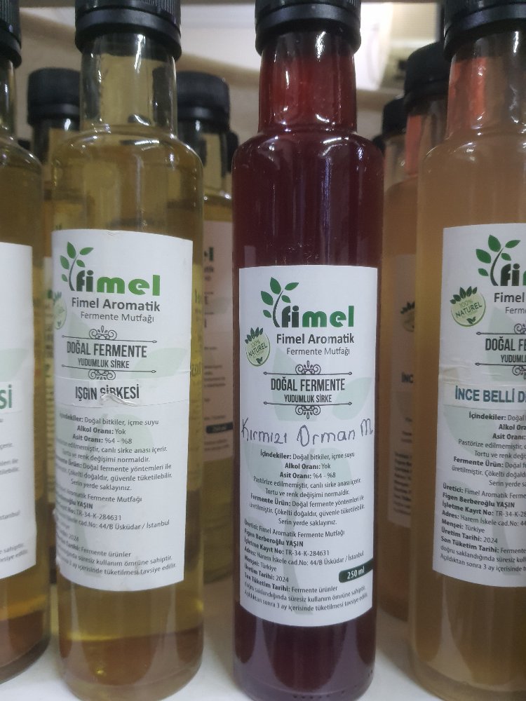 Kırmızı Orman Meyveleri Mix Sirke 250 ml