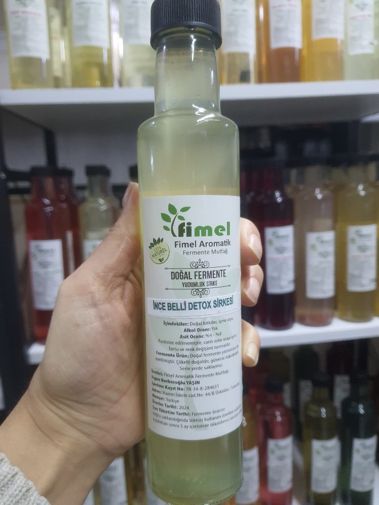 İNCE BELLİ DETOX SİRKESİ (250 ml)