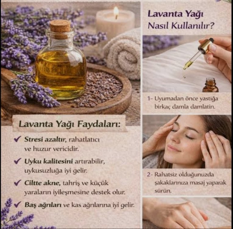 Lavanta Uçucu Yağı 20 ml.
