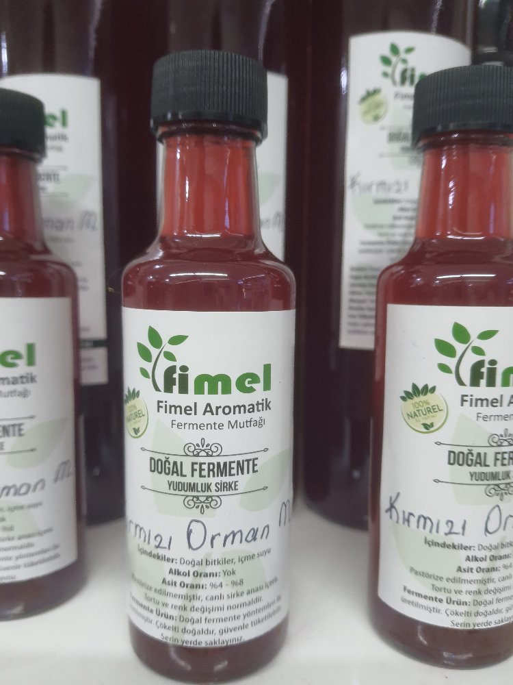 Kırmızı Orman Meyveleri Mix Sirke Shot Boy 100 ml
