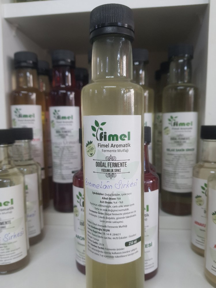 Bromelain Sirkesi 250 ml.