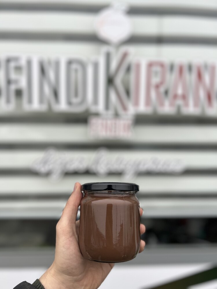 Fındık Parçacıklı Çikolatalı Fındık Kreması 400gr
