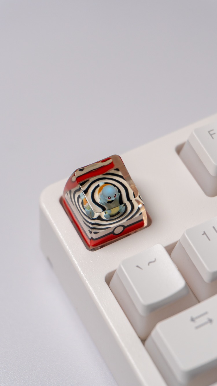 Pokeball Keycap - Squirtle