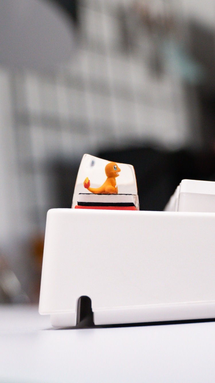 Pokeball Keycap - Charmander