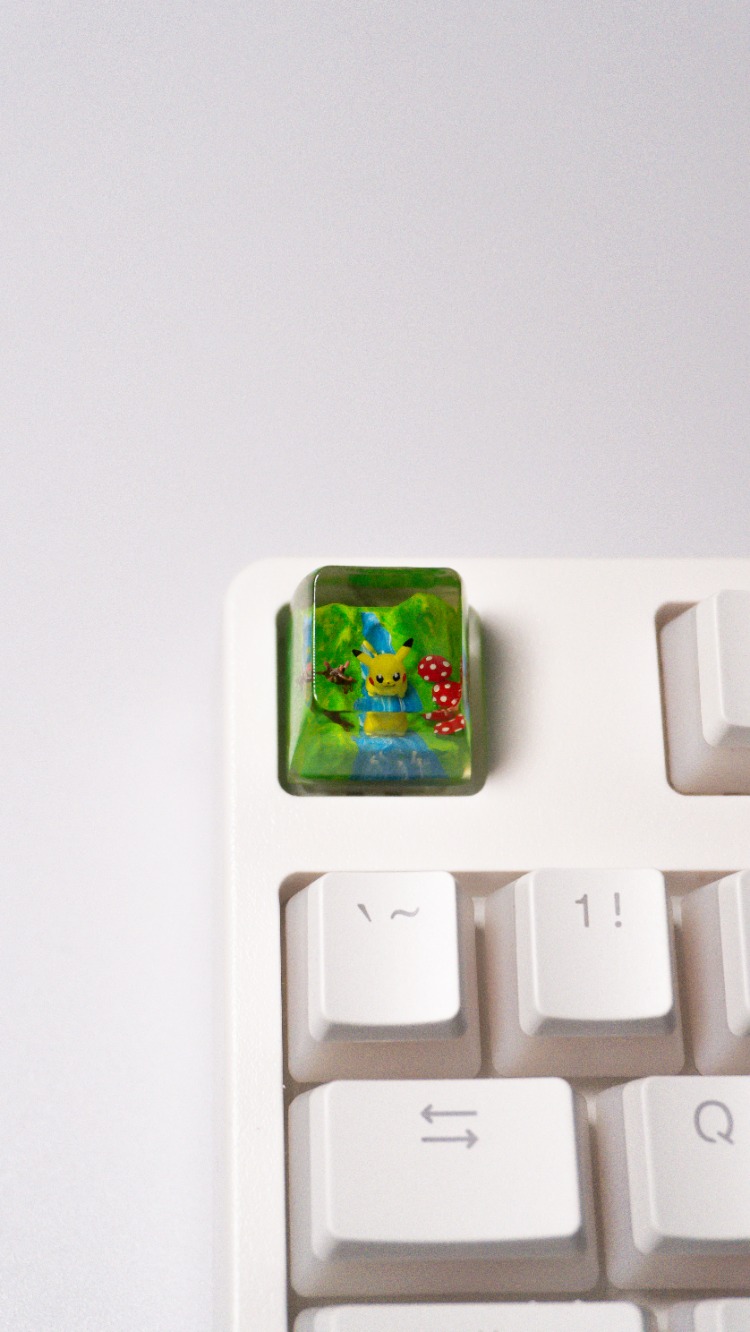 Pokemon Keycap - Pika