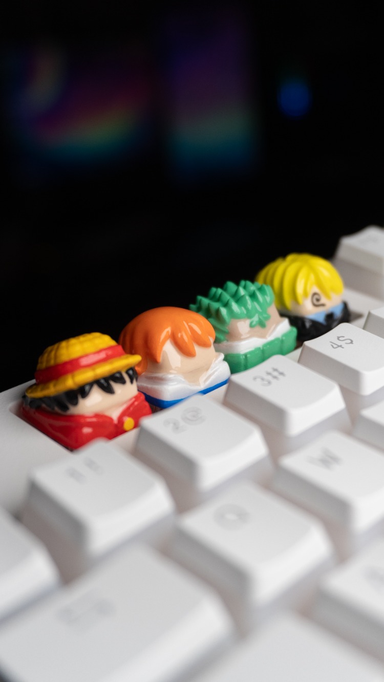 One Piece Luffy Keycap