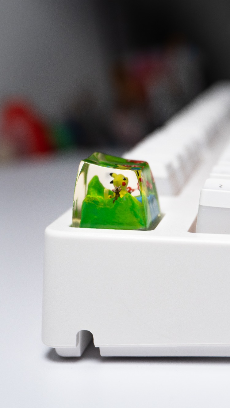 Pokemon Keycap - Pika