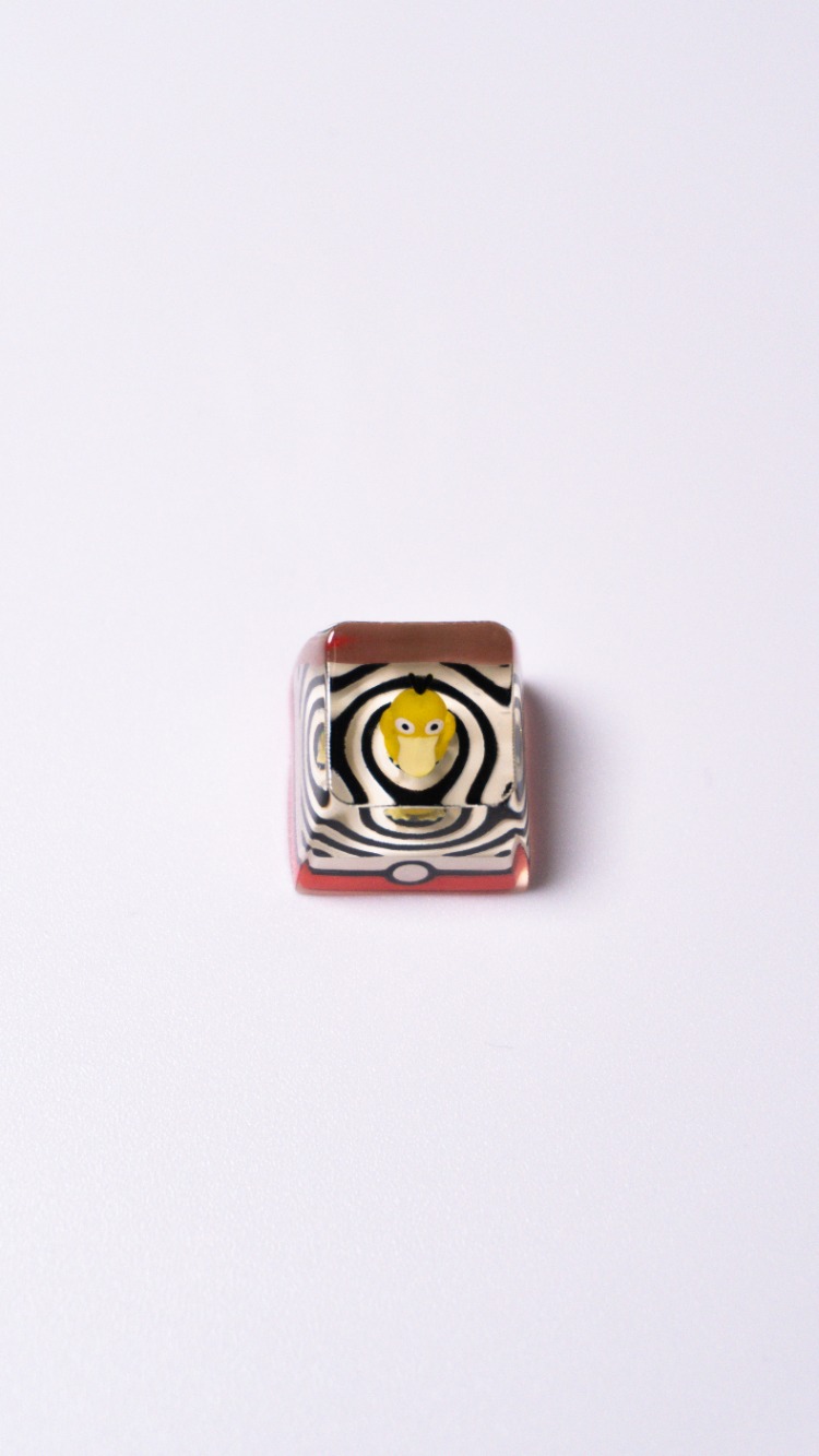 Pokeball Keycap - Psyduck