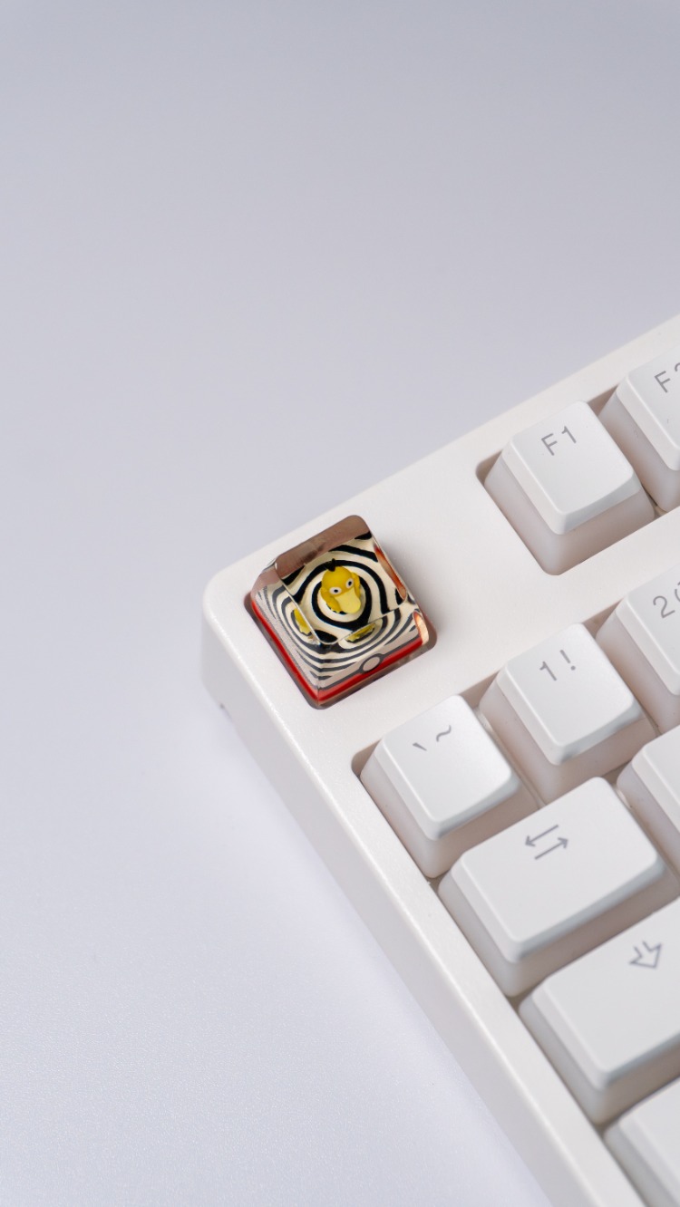 Pokeball Keycap - Psyduck