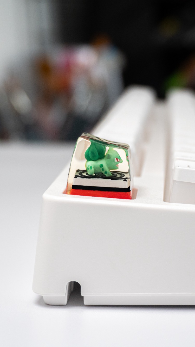 Pokeball Keycap - Bulbasaur