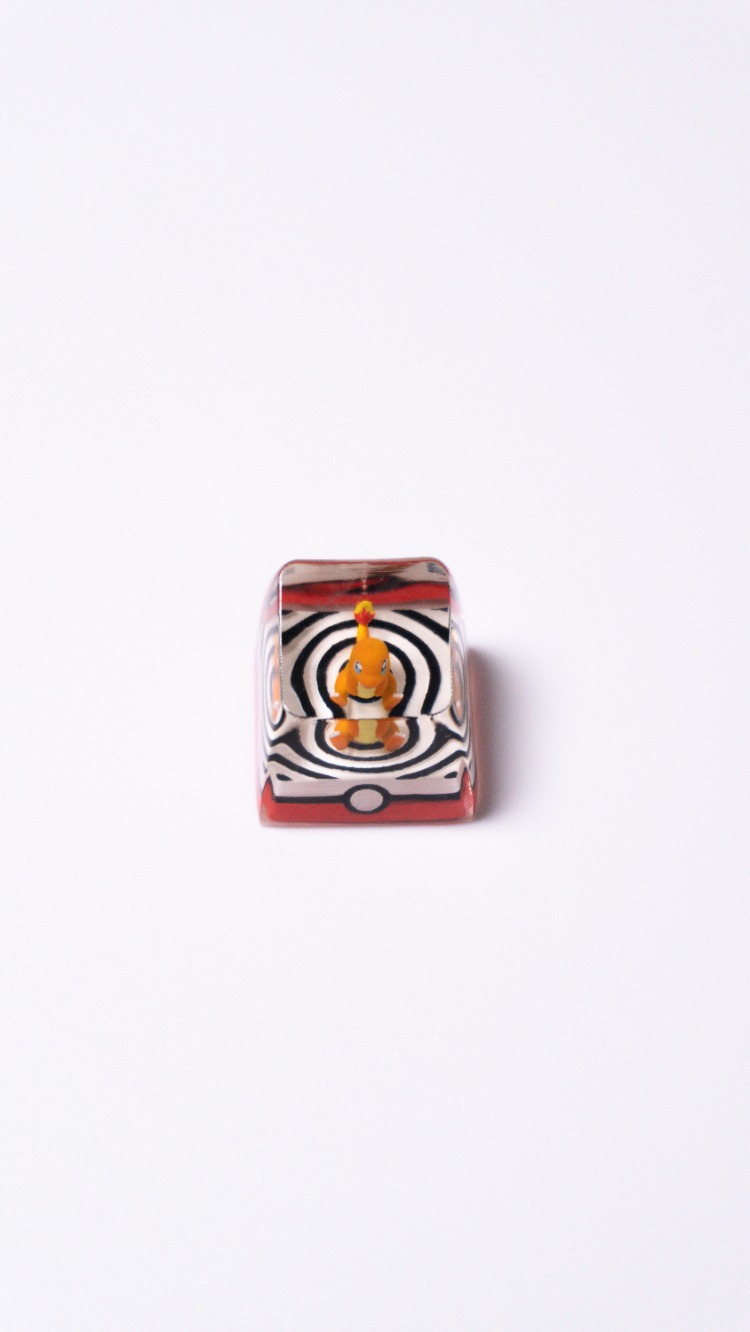 Pokeball Keycap - Charmander
