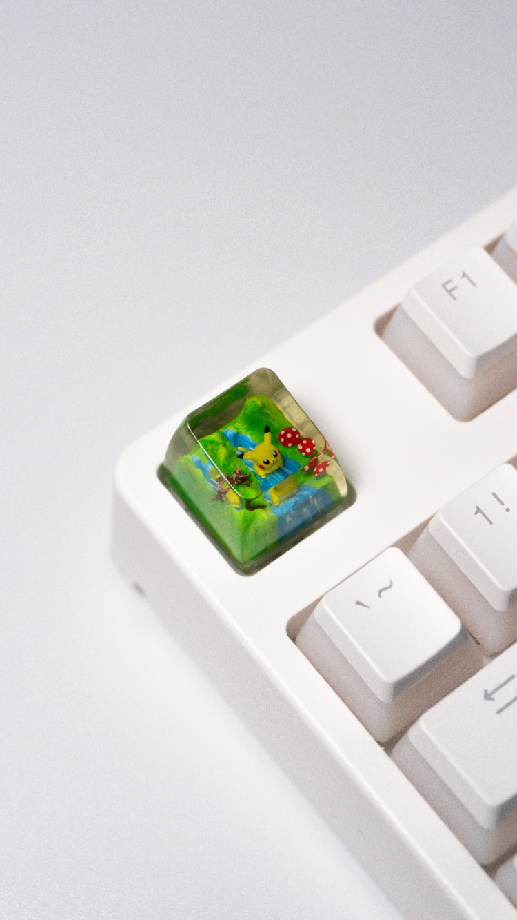 Pokemon Keycap - Pika