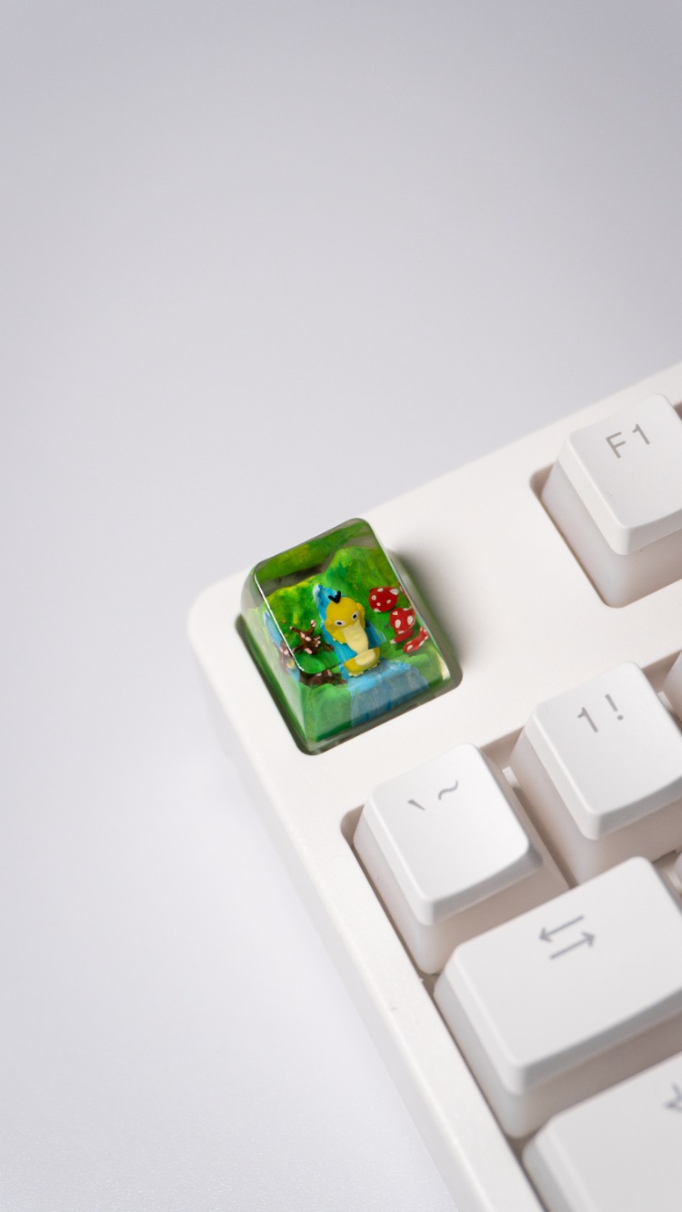 Pokemon Keycap - Psyduck