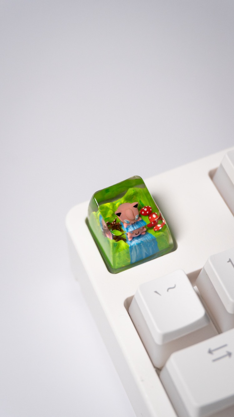 Pokemon Keycap - Jigglypuff