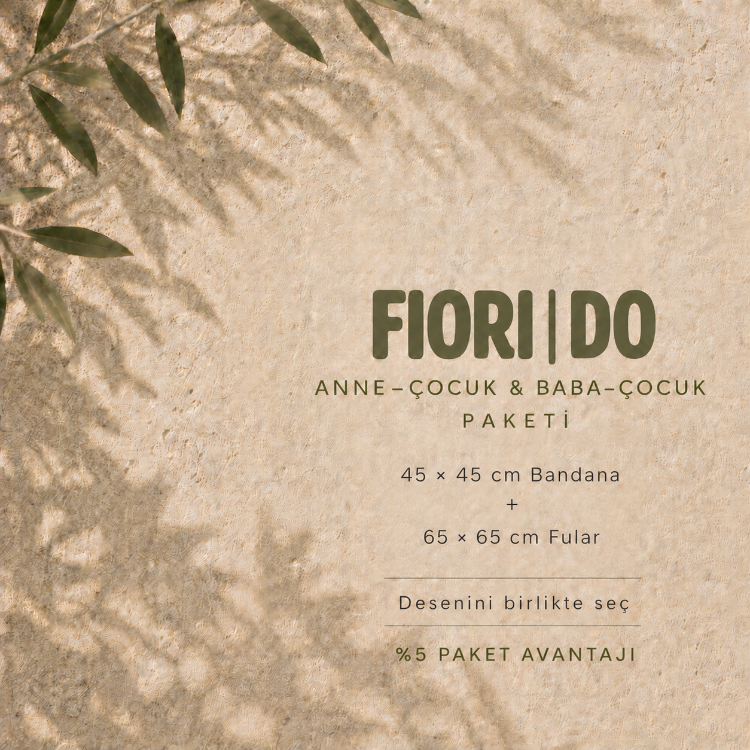 Bandana & Fular | Anne-Çocuk Paketi