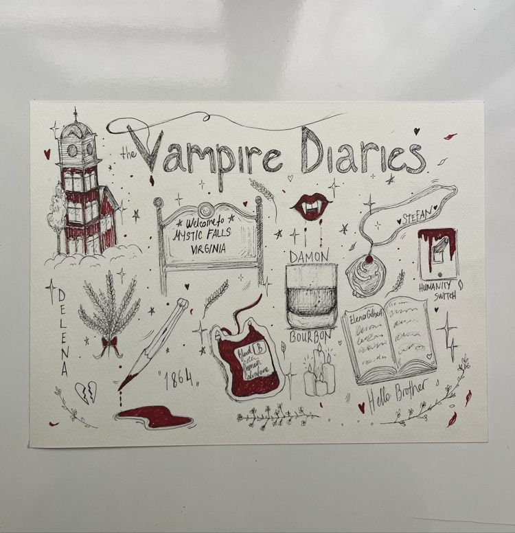 Vampir günlükleri fanart 