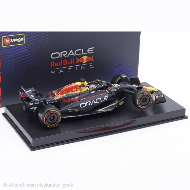 1:43 Redbull Oracle RB19 Max Verstappen 2023 Formula1 Dünya Şampiyonu 