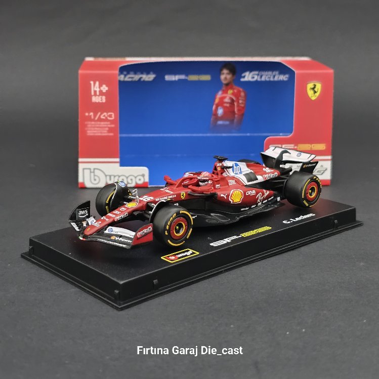 1:43 Ferrari SF25 Charles Leclerc 2025