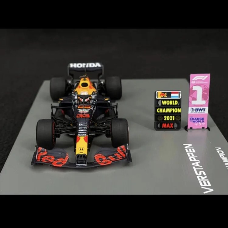 1:43 Spark Redbull Honda RB16B Max Verstappen Şampiyonluğun Son Virajda Belli