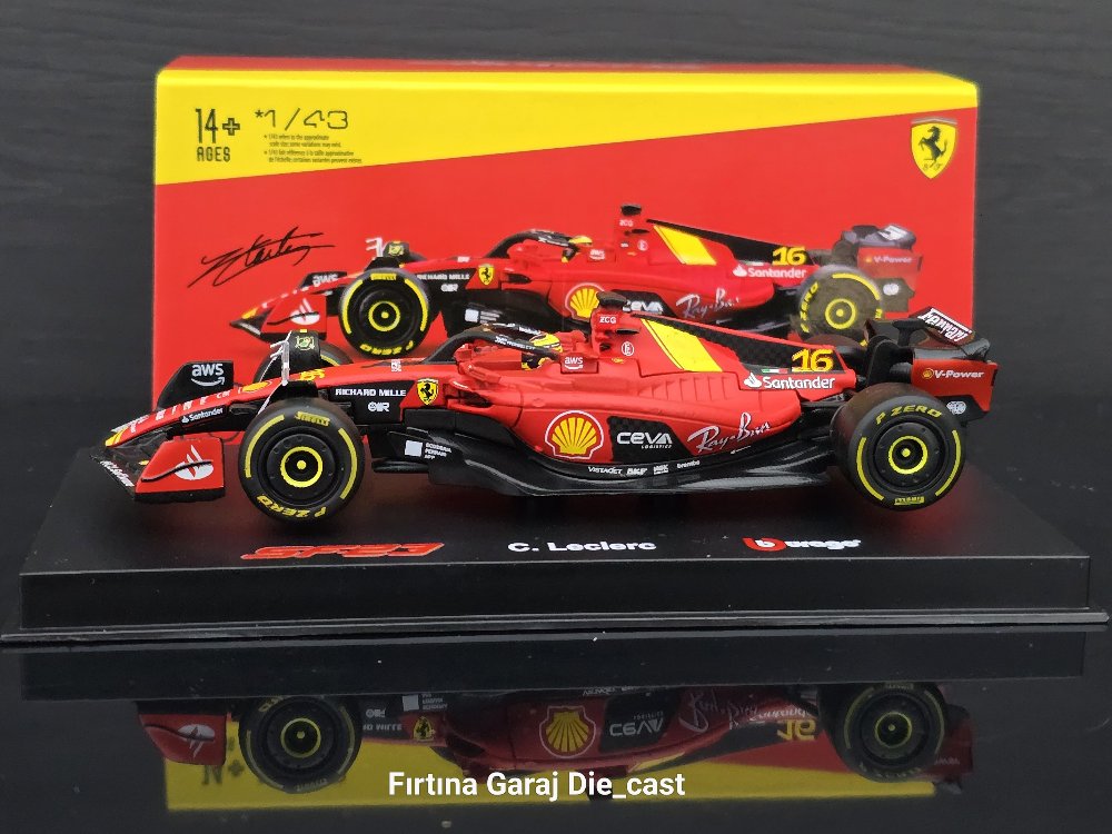 1:43 Ferrari SF23 Charles Leclerc 2023 Monza