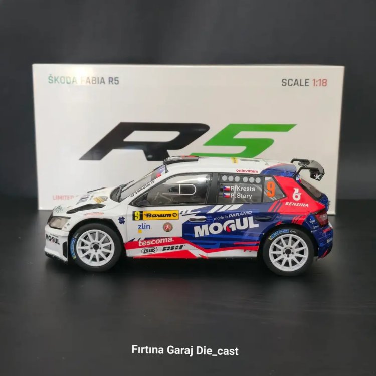 1:18 Skoda Fabia R5 Rally