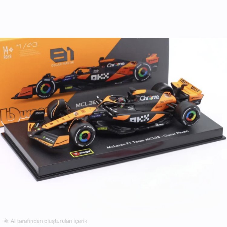 1:43 Mclaren MCL38 Oscar Piastri 2024