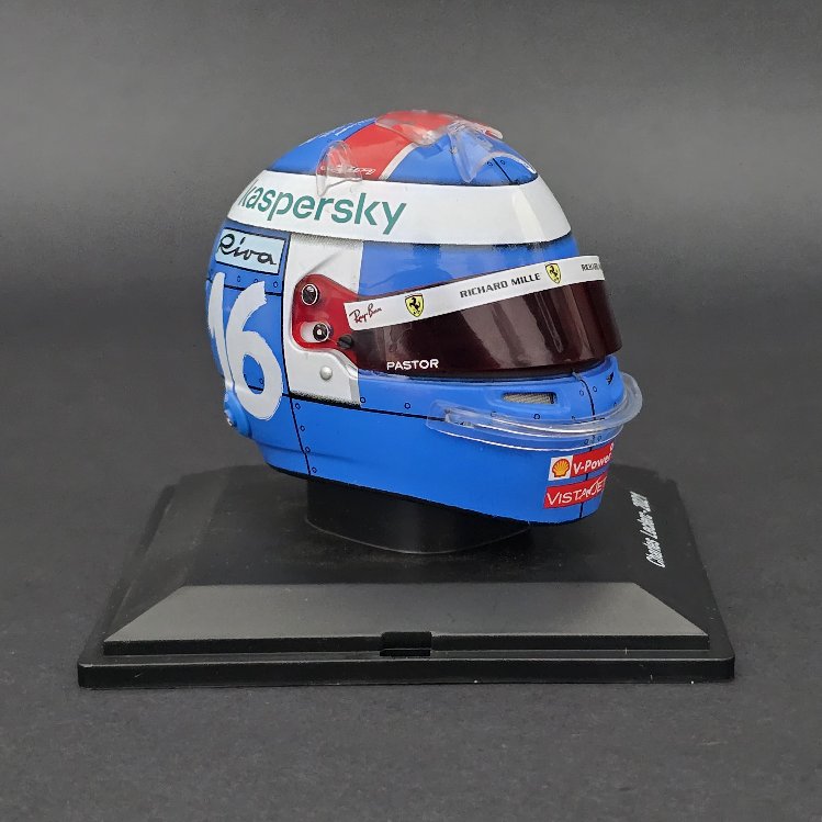 1:5 Charles Leclerc 2021 Monaco GP Kask Figürü 