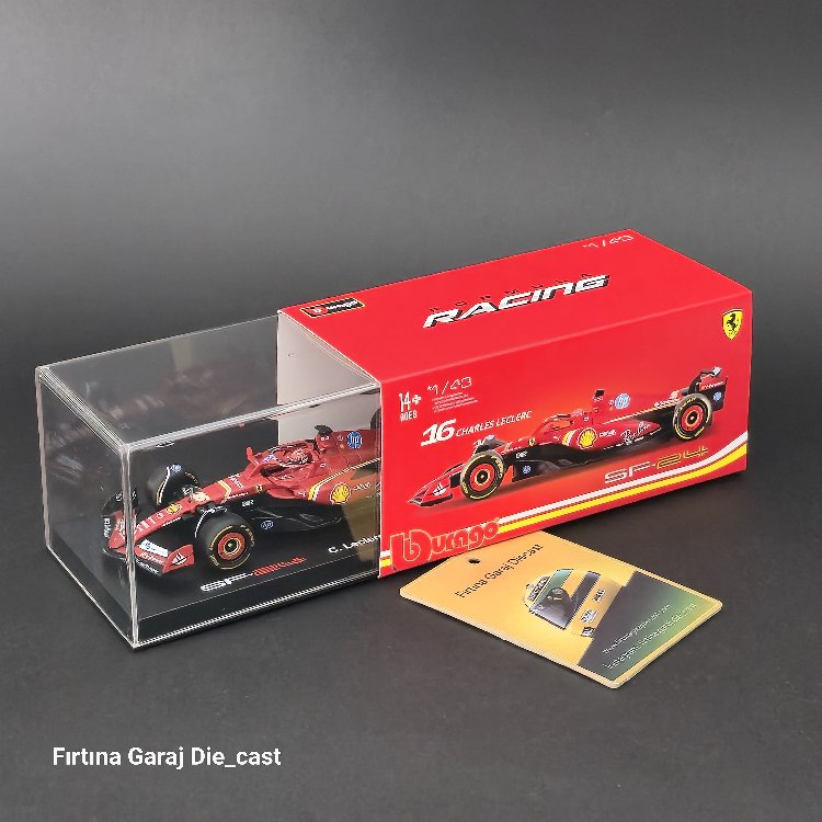 1:43 Ferrari SF24 Charles Leclerc 2024