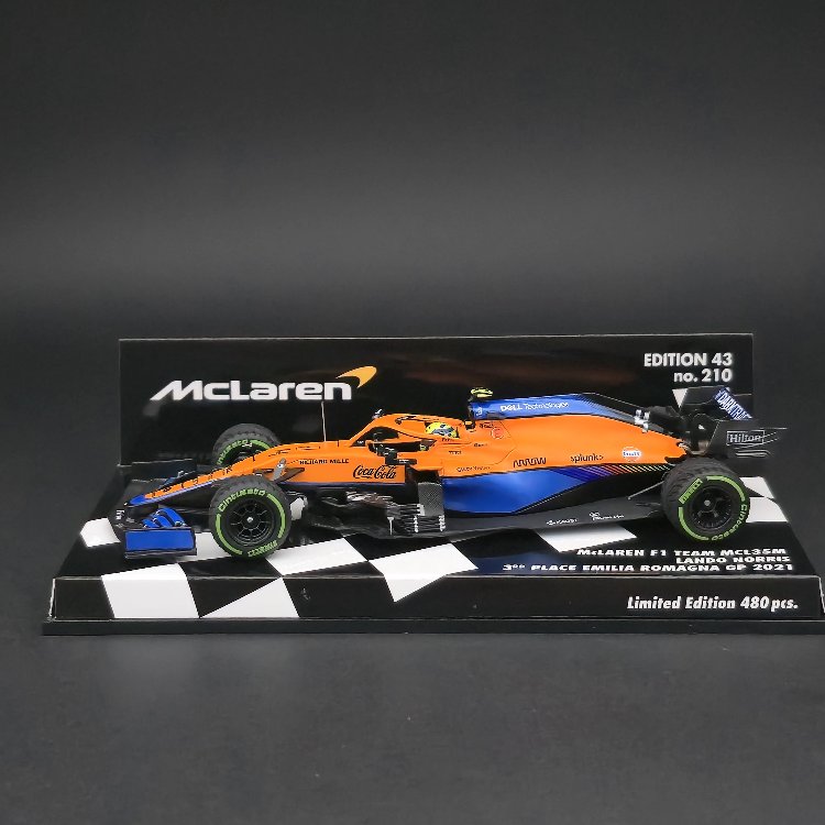 1:43 Minichamps Mclaren MCL35M Lando Norris