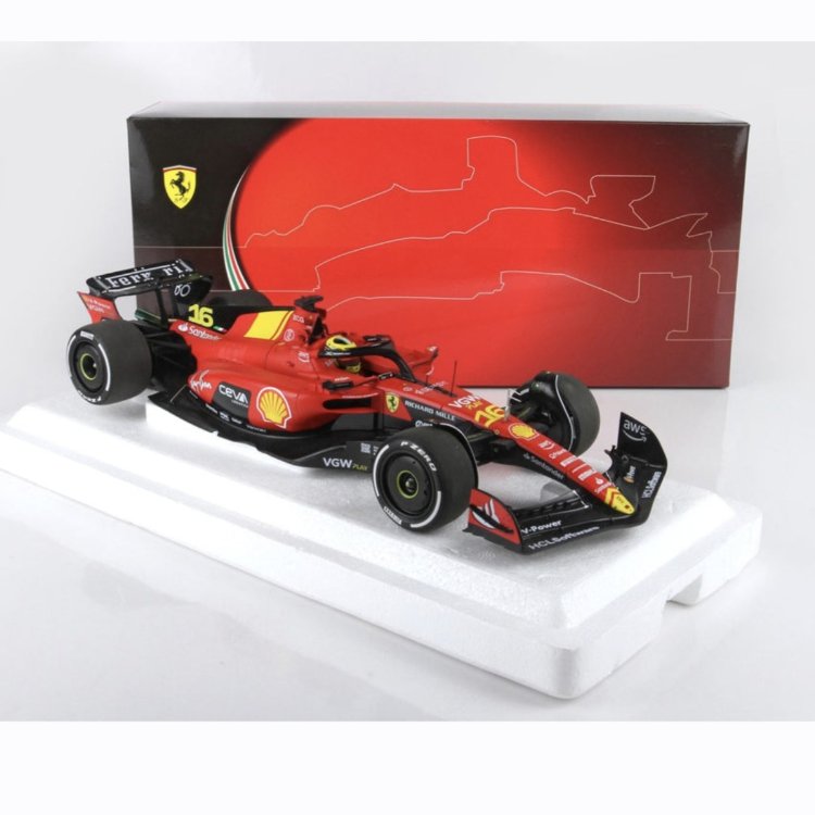 1:18 BBR Ferrari SF23 Charles Leclerc 2023 Monza GP 