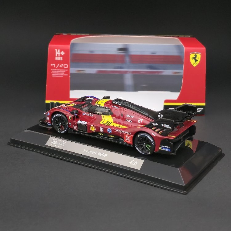 1:43 Ferrari 499P #51 2025 LeMans 