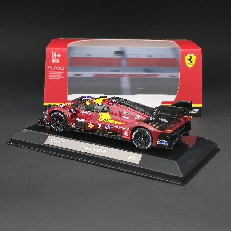 1:43 Ferrari 499P #50 2025 LeMans 