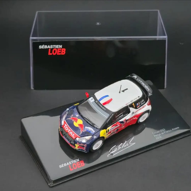 1:43 Citroen DS3 WRC S.Loeb 2012 Dünya Şampiyonu