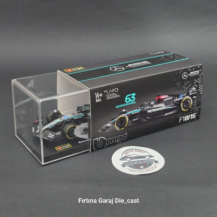 1:43 Mercedes AMG W15 George Russell 2024